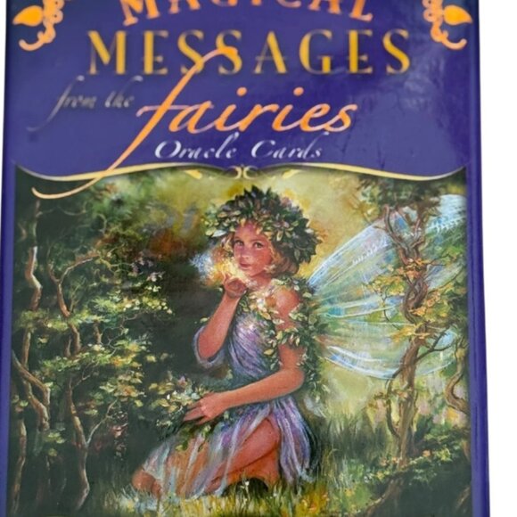Magical Messages Fairies Oracle Cards Doreen Virtue OOP Unused Collector - Picture 2 of 6